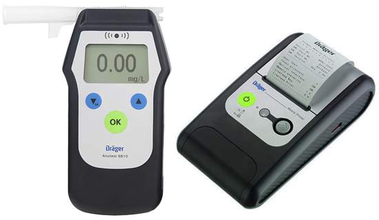 Алкотестер"Alcotest 6810" с принтером