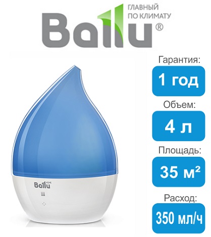 Увлажнитель воздуха Ballu UHB-190