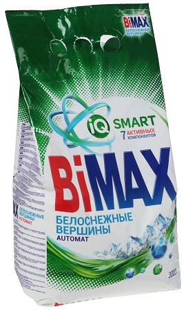 Стиральный порошок BiMax "Белоснежные вершины"