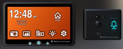 Видеоглазок "Black Fortress" имеет удобное графическое меню на экране и информативную подсветку функциональных клавиш