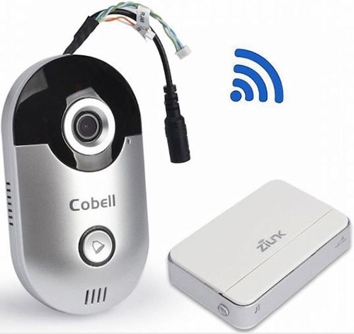 Видеодомофон "Cobell" идет в комплекте с беспроводным звонком