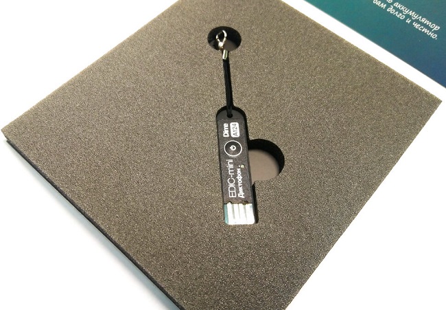 Мини-диктофон "Edic-mini Dime A124"	