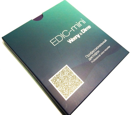 Профессиональный мини-диктофон EDIC-mini Dime A125
