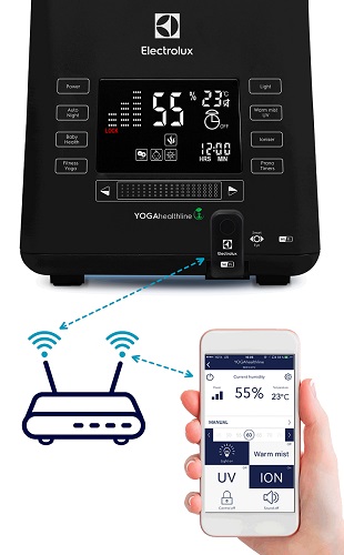 IQ-модуль Wi-Fi EHU/WF-10 для увлажнителя Electrolux EHU-3810D (черный)