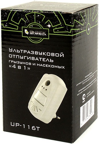 Упаковочная коробка прибора "ЭкоСнайпер UP-116T" (нажмите на изображение, чтобы увеличить)