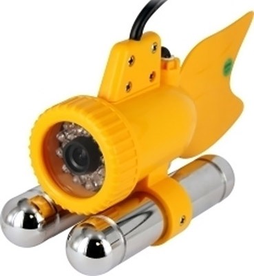 Видеокамера для рыбалки "JJ-CONNECT Underwater Camera Color" оснащена мощной подсветкой