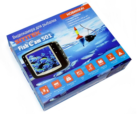 Рыболовная видеокамера "FishCam-501" отличается богатой комплектацией (нажмите на фото для увеличения)