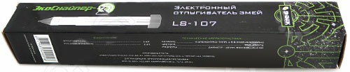 Упаковка электронного отпугивателя змей "LS-107"