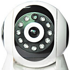 В переднюю панель IP-камеры "MatiSight" встроены 24 ИК-светодиода для обеспечения качественной съемки в темноте