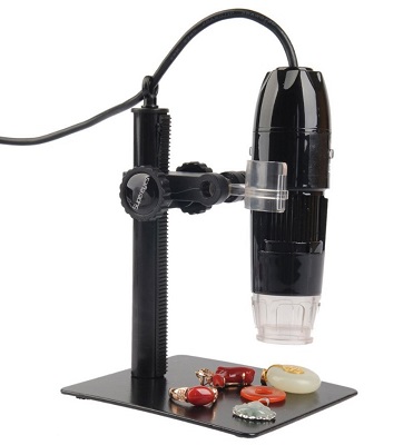 Доступный USB-микроскоп "SuperEyes PZ01" идеально подходит для проведения различных любительских исследований (нажмите на фото для увеличения)