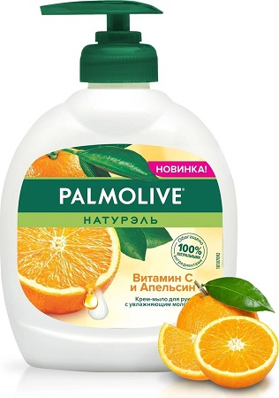 Жидкое крем-мыло Palmolive "Витамин C и Апельсин"