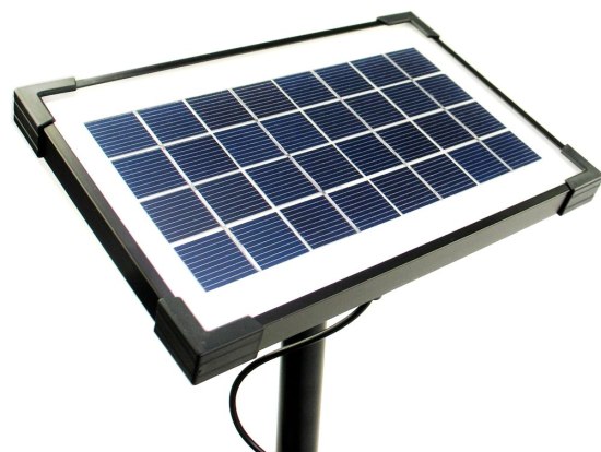 Солнечная панель обеспечит питание насосу энергией солнца