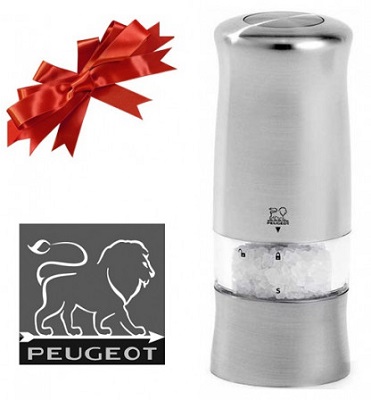 Электрическая мельница для соли Peugeot "Zeli"