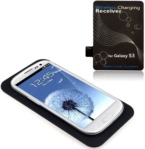 Приемник-ресивер идеально совместим с популярной моделью телефона Samsung "Galaxy S3 i9300" и устанавливается под его крышку
