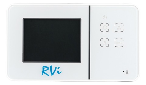 Видеодомофон RVi-VD1 mini оснащен цветным дисплеем и интуитивно понятной клавиатурой (кликните для увеличения)