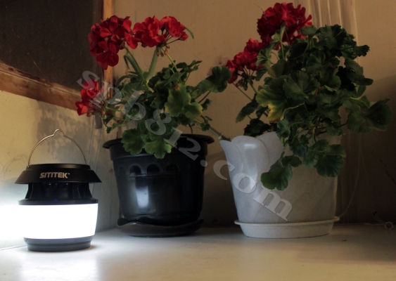 "SITITEK Садовый-М" можно использовать не только как уничтожитель, но и как подвесной светильник, настольную лампу или садовый фонарь