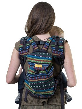 Удобные лямки сумки-рюкзака "Уичоли" позволяют также носить ее в классическом положении за спиной (нажмите на фото для увеличения)