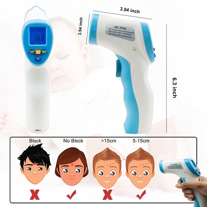 Бесконтактный инфракрасный термометр "NC-9900" 