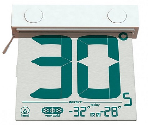 Цифровой оконный термометр RST01288 на липучке