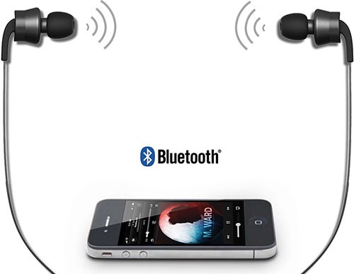 Наушники легко синхронизируются со смартфонами, планшетами и MP3-плеерами по протоколу Bluetooth 4.0 (нажмите на фото, чтобы увеличить)