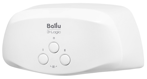 Водонагреватель проточный Ballu 3-Logic TS кран+душ