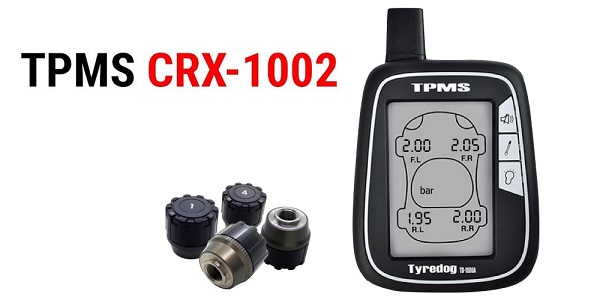 Система контроля давления и температуры в шинах Carax TPMS CRX-1002