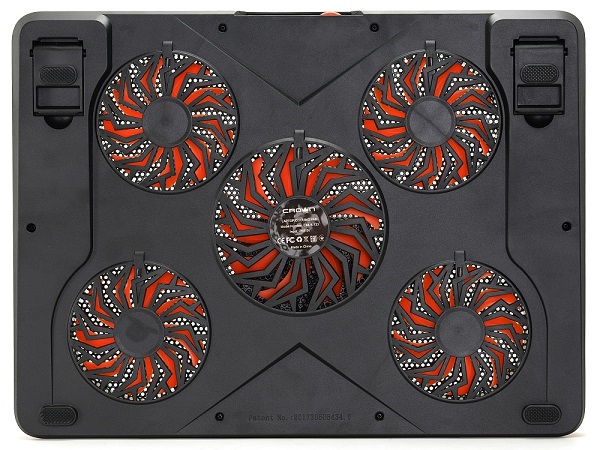 Охлаждающая подставка для ноутбука CROWN CMLS-133 Orange