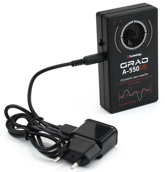 Ультразвуковой отпугиватель грызунов ГРАД А-550УЗ