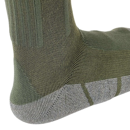 Треккинговые носки 5.45 DESIGN Фантом Silver, X-STATIC, silver fiber, OLIVE