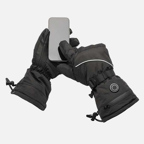 Перчатки сенсорные с регулируемым подогревом RedLaika Lux