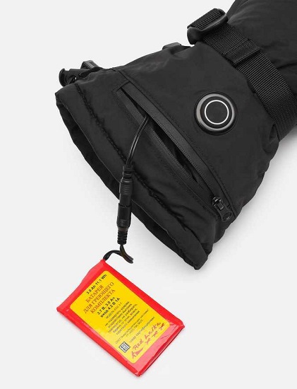 Перчатки сенсорные с регулируемым подогревом RedLaika Lux