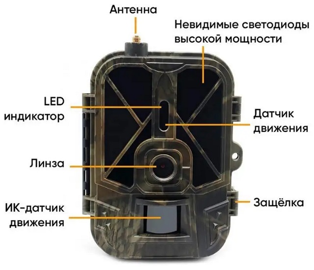 Фотоловушка Suntek Филин HC-940 LTE-Pro-Li-4K
