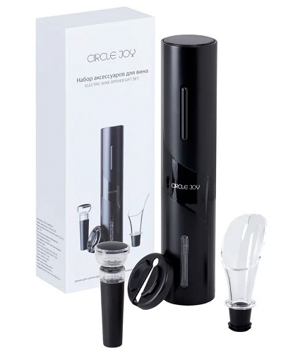 Набор для вина 4 в 1 Xiaomi Circle Joy Electric Wine opener GIFT SET