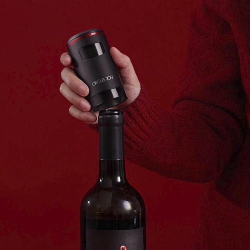 Электрическая вакуумная пробка с системой сохранения давления Xiaomi Circle Joy Electric wine vacuum sealer CJ-JS03