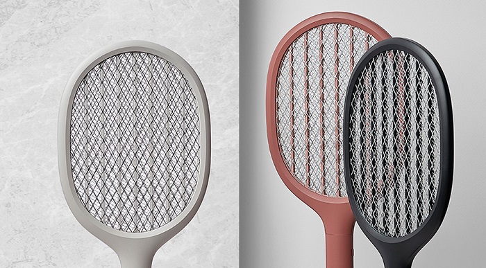 Мухобойка электрическая 2 в 1 Xiaomi SOLOVE Electric Mosquito Swatter (P1 Grey) с режимом электрической ловушки