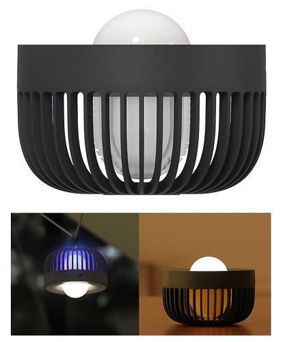 Антимоскитная лампа 3 в 1 Xiaomi SOLOVE Mosquito Lamp (002D Black RUS)