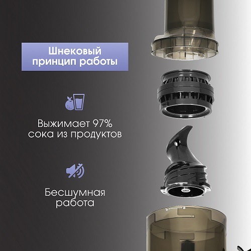 Соковыжималка Zigmund & Shtain ESJ-771 шнековая